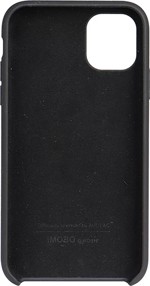 Mbështjellës Audi për iPhone 12/12 Pro 6.1", silikon, i zi