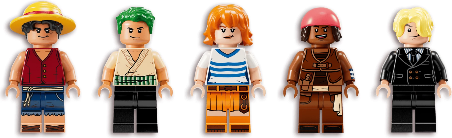 Set ndërtimi LEGO One Piece The Going Merry Pirate Ship 75639, 1376 copë, 5 minifigura