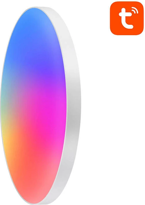 Llambë tavani smart Gosund LB13, 30cm, Bluetooth, 16M ngjyra RGBCW, 1600lm, me telekomandë, Bardhë