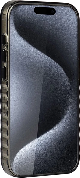 Mbështjellës Audi IML MagSafe për iPhone 15 Pro Max, i zi