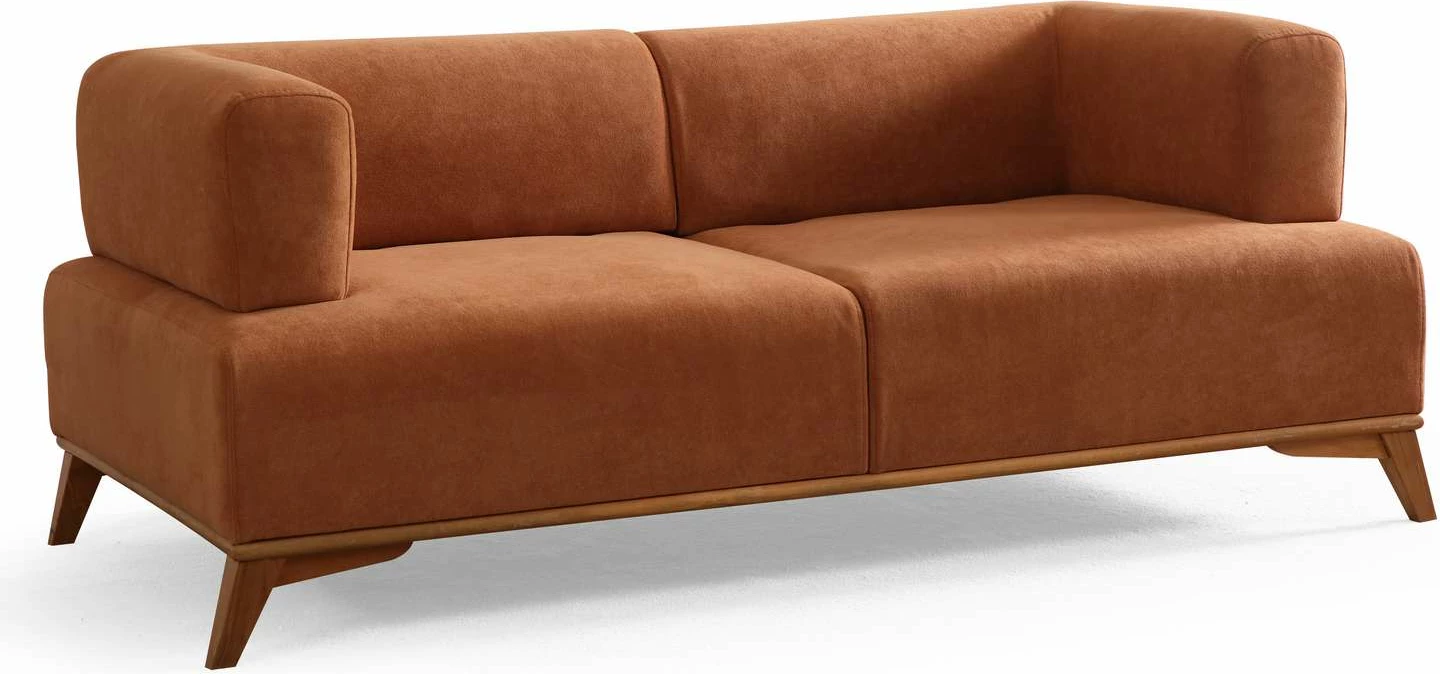 Divan dy vendësh, ngjyrë portokalli, Atelier del Sofa, Hera