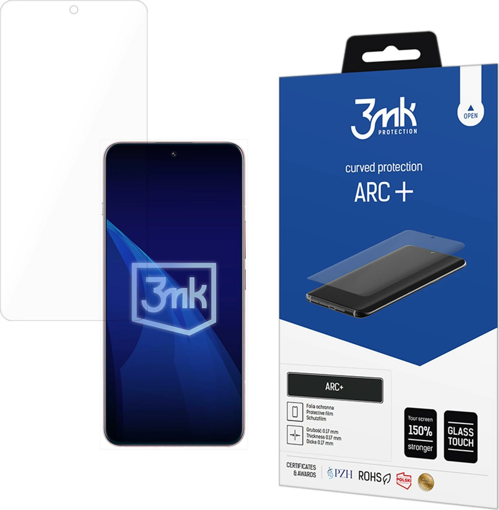 Mbështjellës ekran 3mk ARC+ për OnePlus 13, i tejdukshëm
