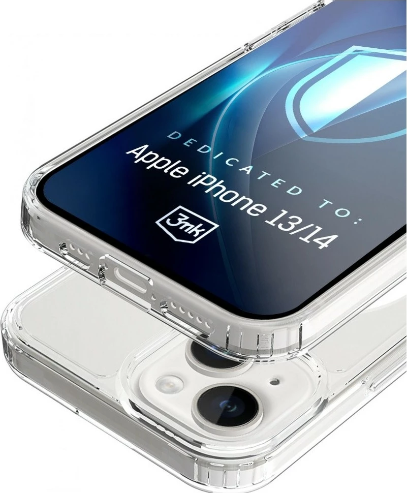 Mbështjellës 3MK Armor MagCase për Samsung S24/S25, MagSafe, Transparent