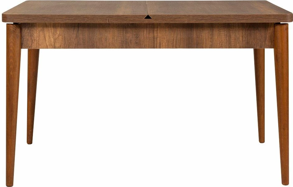 Set tavoline me karrige, zgjatshme, 5 pjesë, Skye Decor, Vina 0900-4, ngjyrë arre, gur