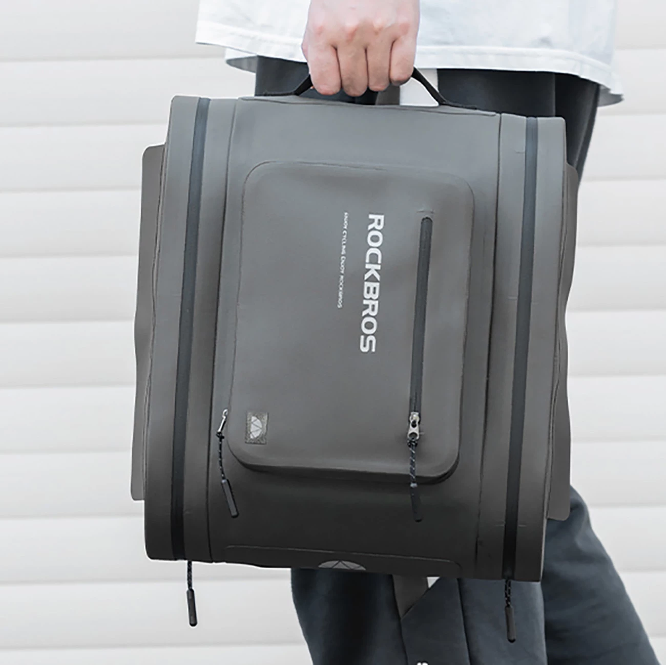 Çantë bagazhi për biçikletë Rockbros 3014009901, 14l, gri