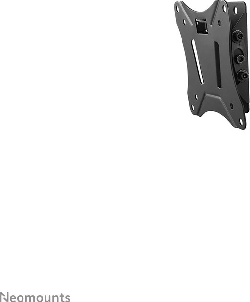 Mbajtës muri për monitor/TV Newstar NM-W60BLACK, 10-30", çelik, i zi, tiltable