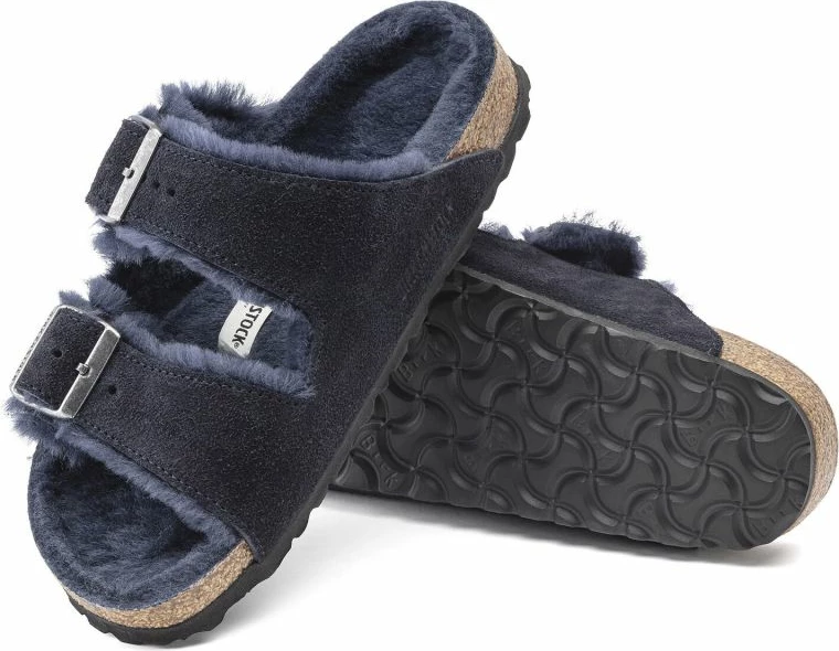 Flip-flops Birkenstock për meshkuj dhe femra, të kaltër