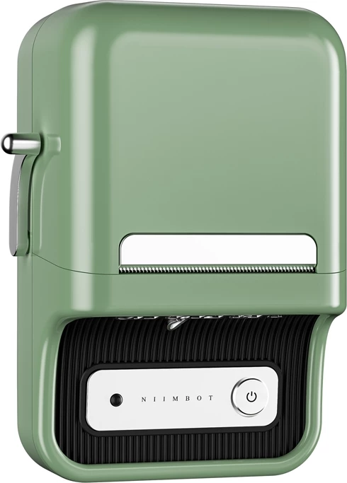 Printer etiketa portativ Niimbot B21 Pro, Bluetooth, 1500 mAh, i gjelbër