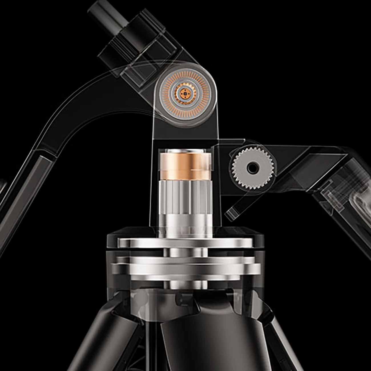 Selfie stick/tripod Wozinsky WH181D-Y1S, 1.75m, me dy llampa LED, mbajtëse telefoni, e zezë