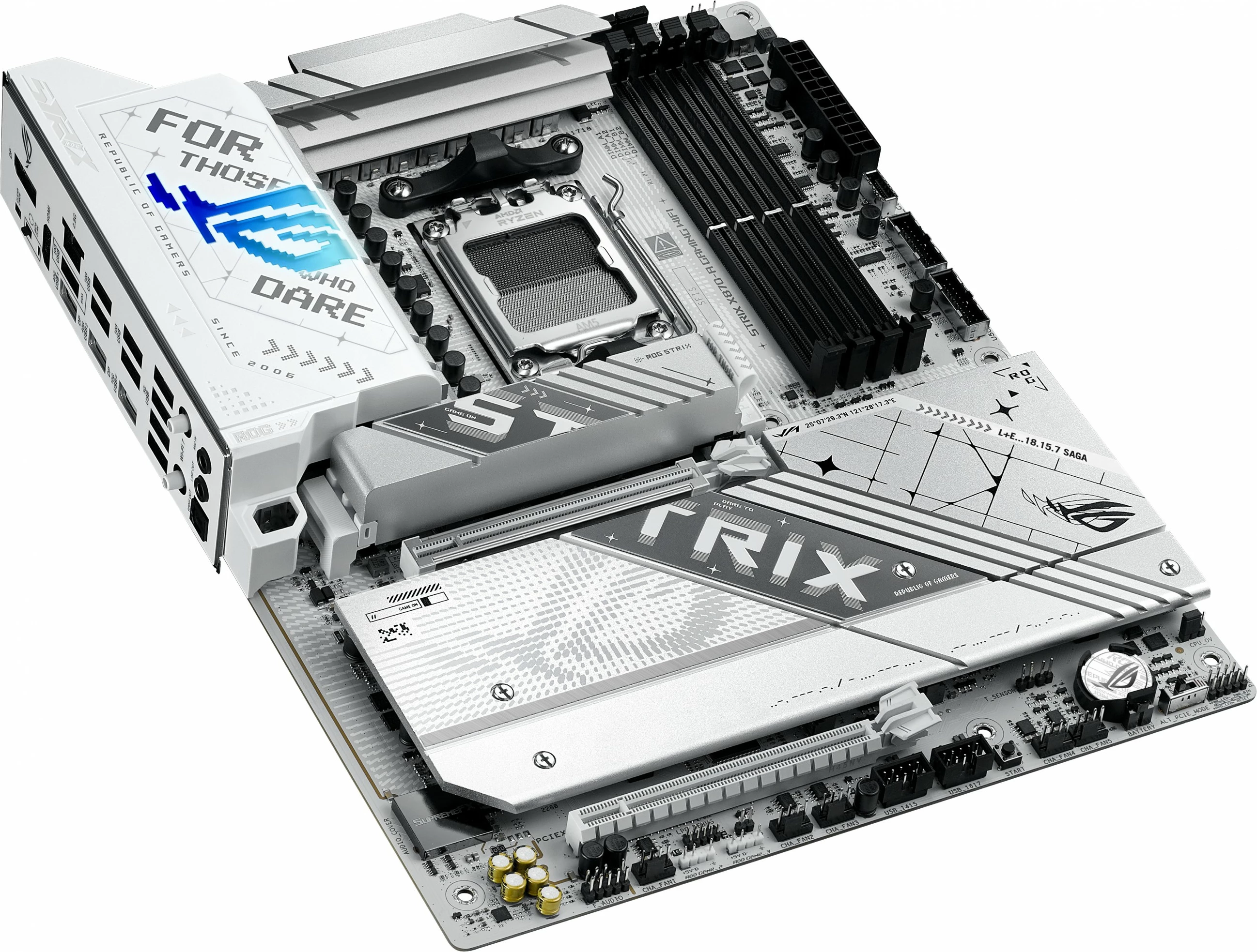 Pllakë amë ASUS ROG STRIX X870-A GAMING WIFI, AMD, Socket AM5, DDR5, 192 GB