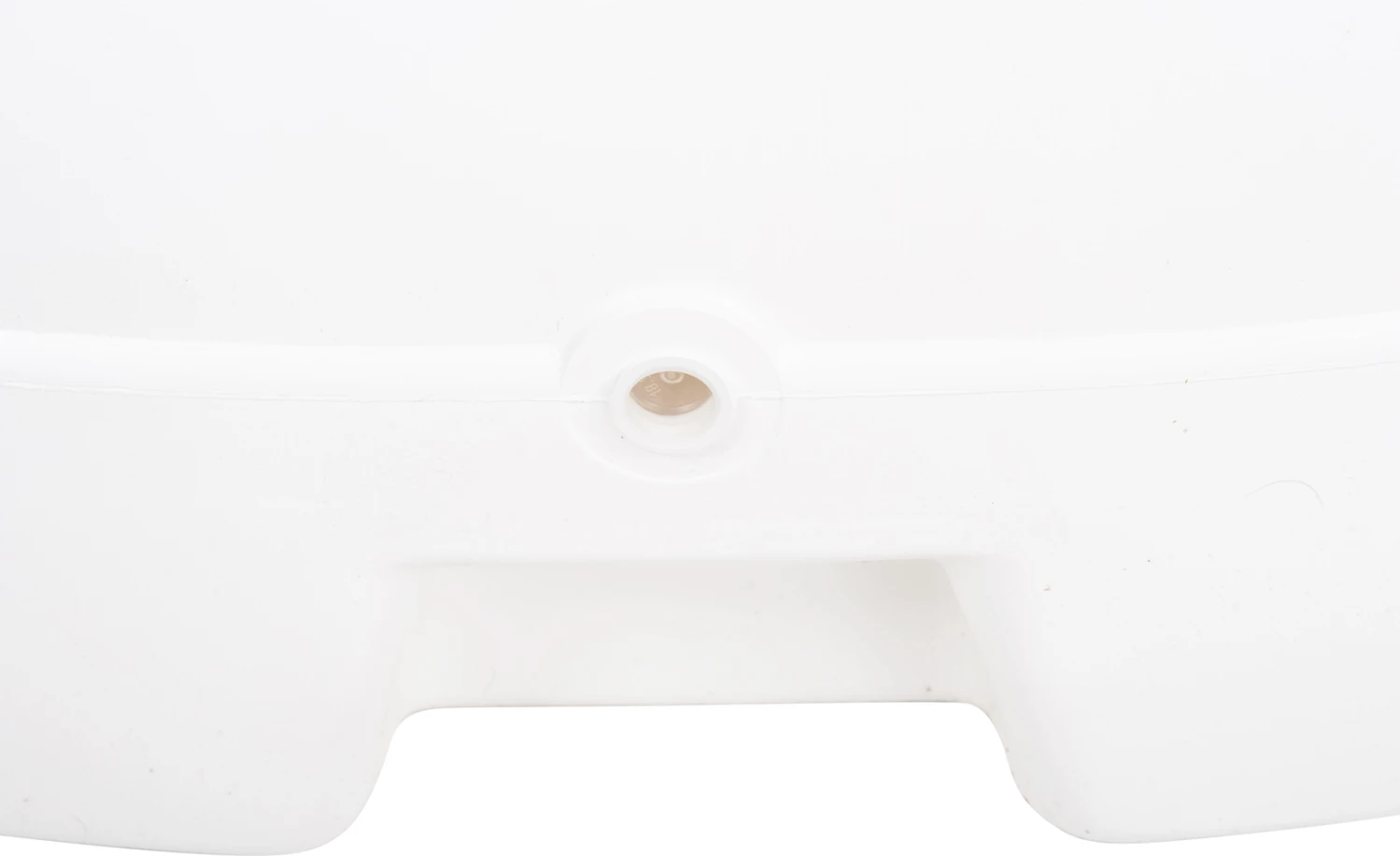 Bazë plastike për ombrellë me rrotë, SOLBAS FH6113.01, ngjyrë e bardhë, për shtyllë 33/50mm, 46,5x23,5Hcm