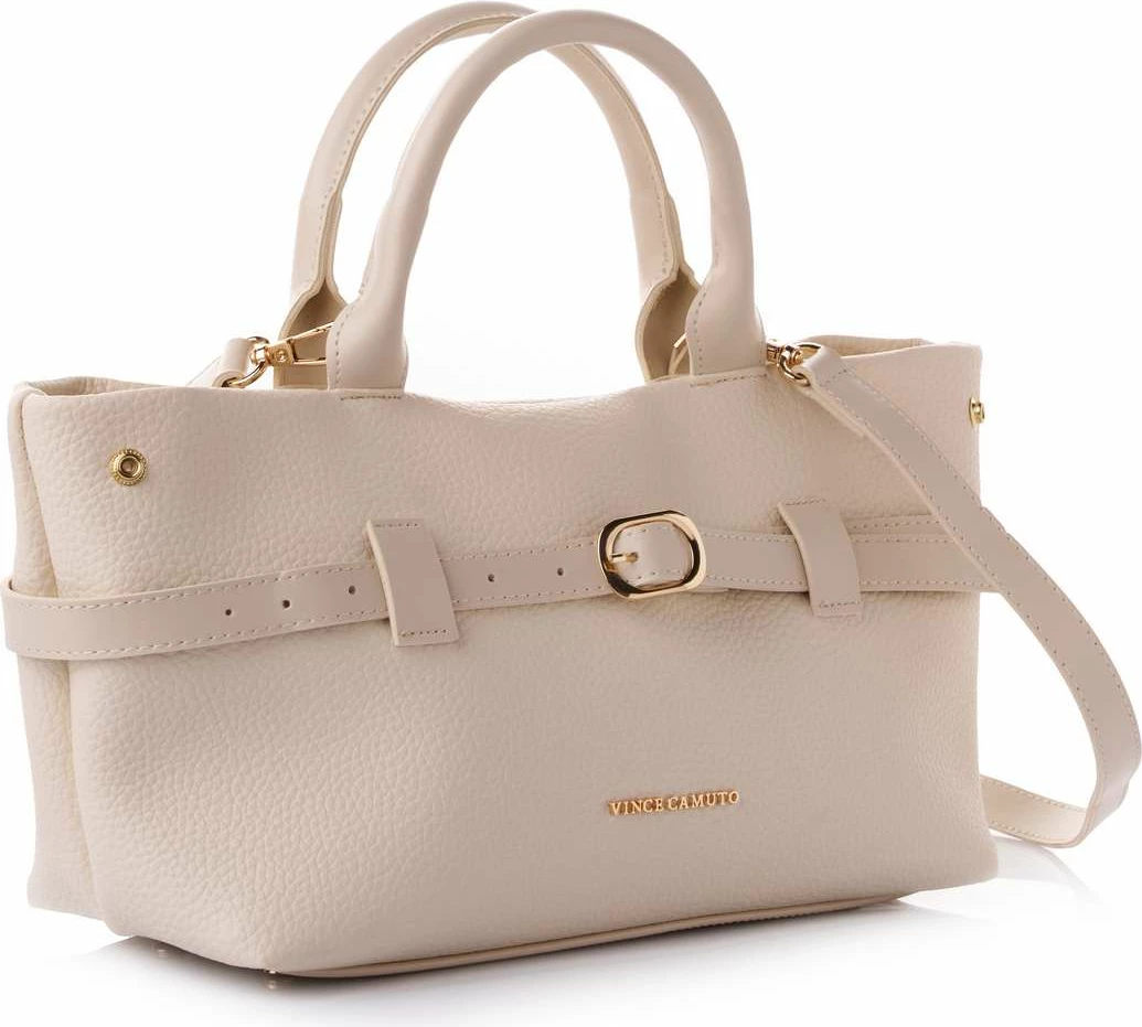 Torbë tote Vince Camuto, Vittoria Mini, krem