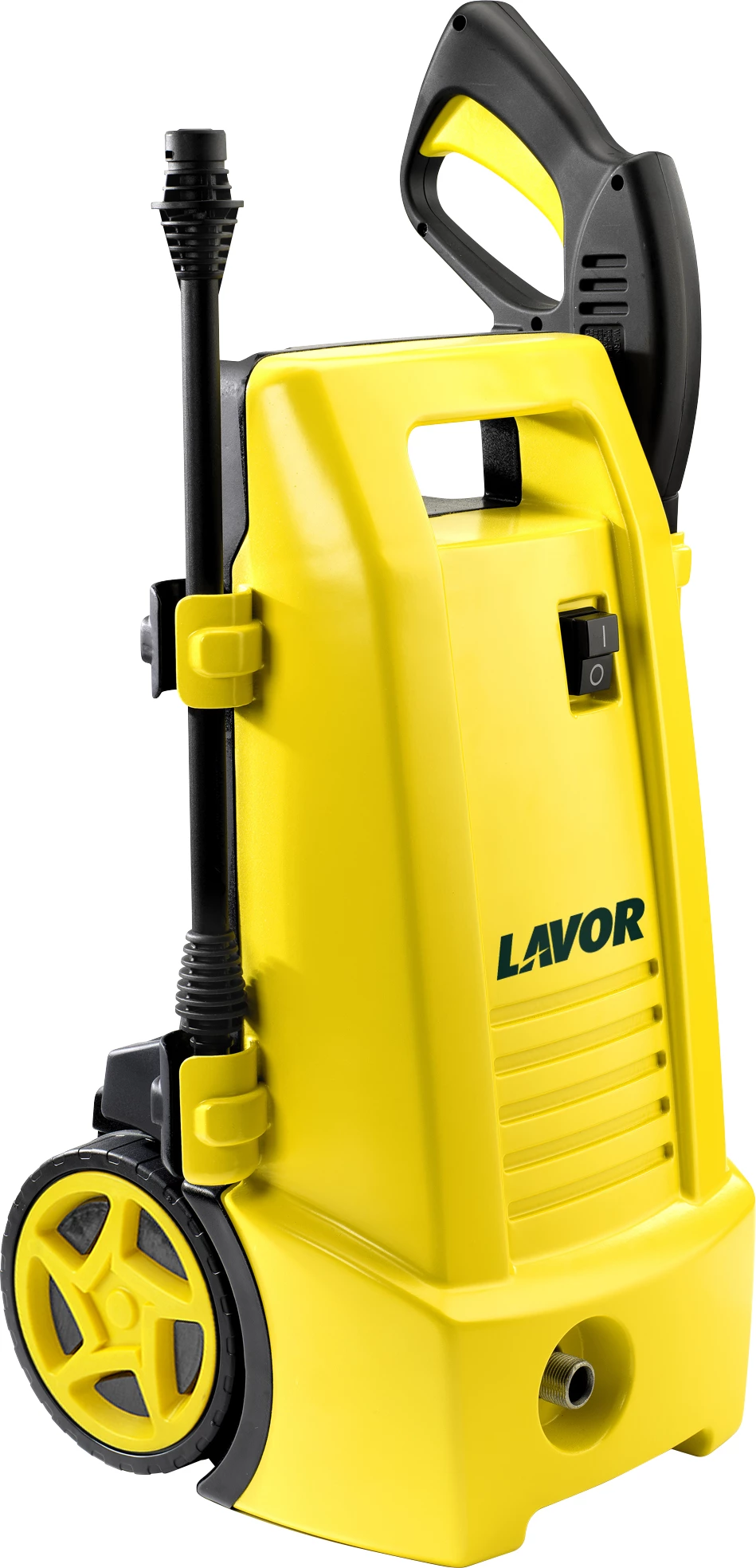 Pastrues me presion Lavorwash Ninja 120 1700W 120bar 360L/h, ujë i ftohtë, 2 programe, verdhë/zi