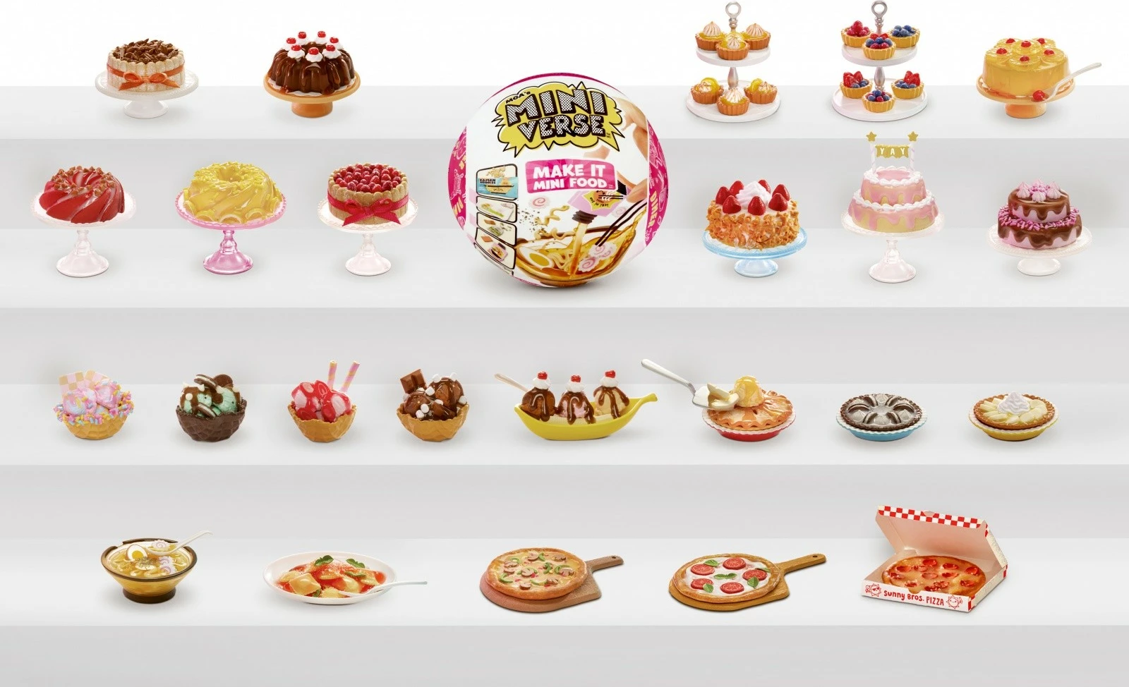 Figurinë koleksionuese MGA Miniverse Make It Mini Food Diner, 1 copë