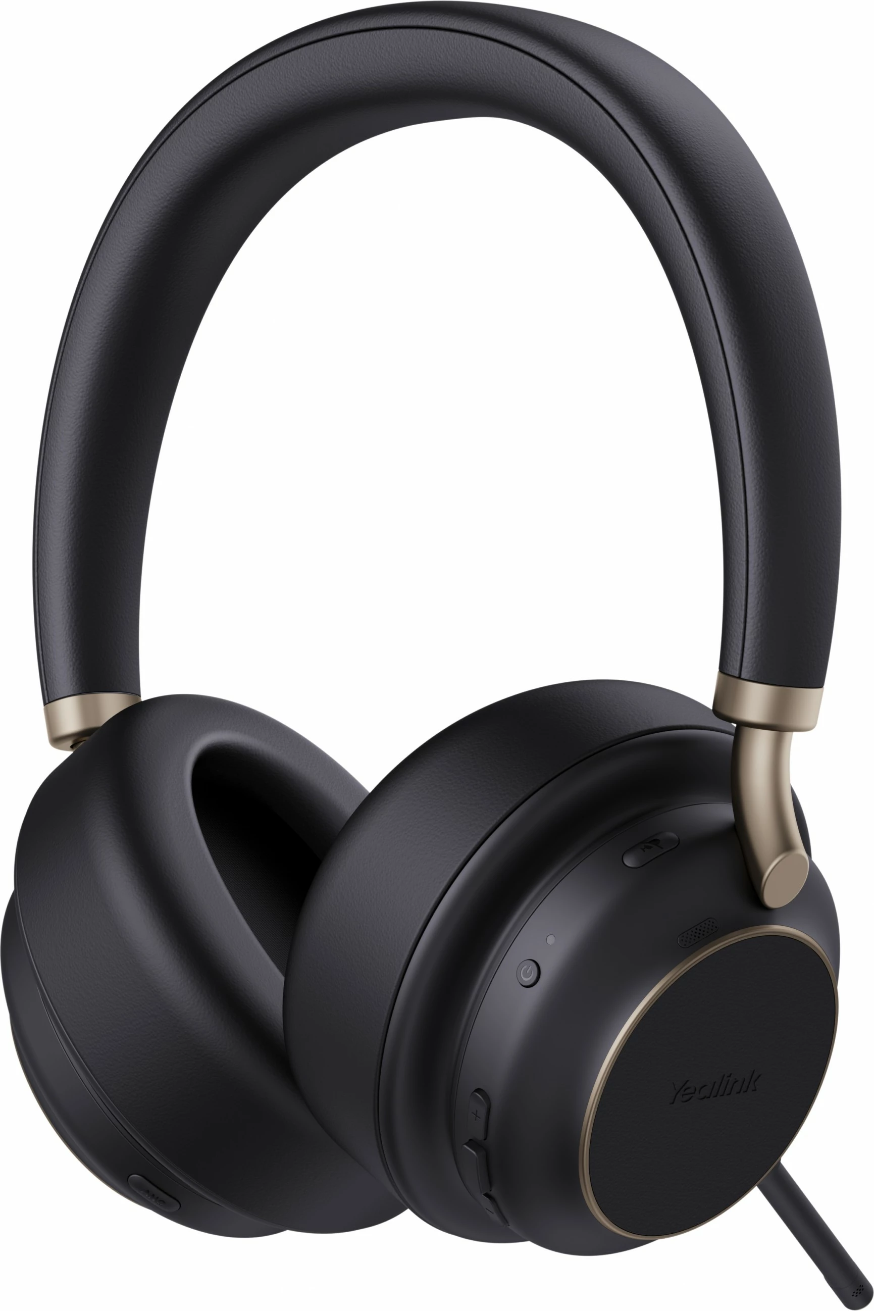 Kufje Yealink BH76 Plus UC, Bluetooth 5.3, USB-C/A, e zezë