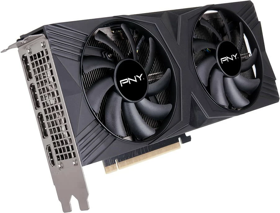 Kartelë grafike PNY RTX4060 Ti VERTO 16GB GDDR6, dy ventilatorë, e zezë