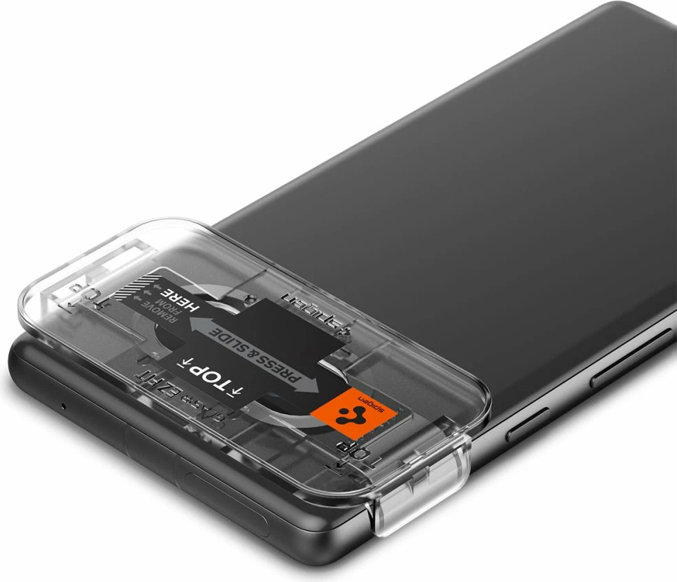 Mbrojtës xhami për kamerë Spigen Glas.tR EZ Fit Optik, për Google Pixel 7a, 2 copë, Zi