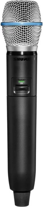 Mikrofon pa tela SHURE GLXD2+/B87A-Z4 me kokë Beta87A, i zi