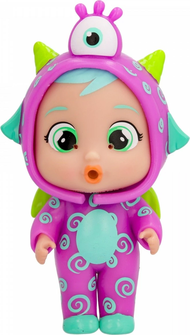 Kukull Cry Babies Stars Jumpy Monsters Fuzz, Tm Toys, IMC913653, plastikë, me aksesorë