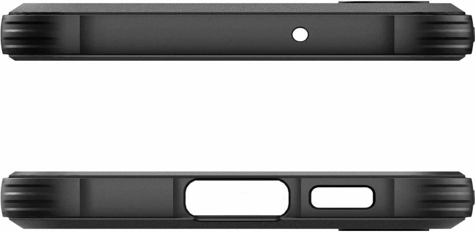 Mbështjellës Spigen Rugged Armor për Samsung Galaxy S23, Matte Black
