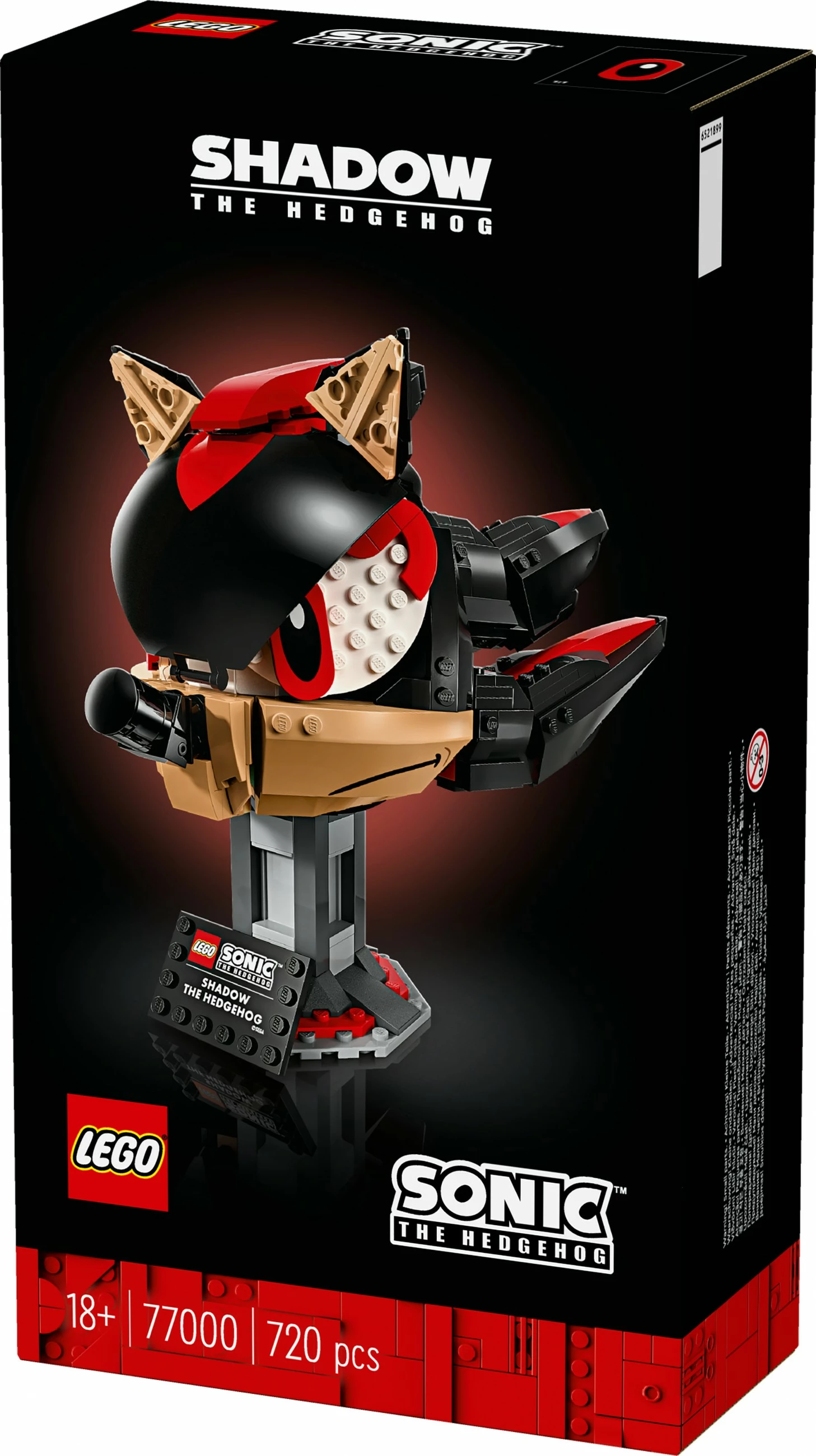 Set ndërtimi LEGO Shadow the Hedgehog 77000, 720 pjesë, multikolor