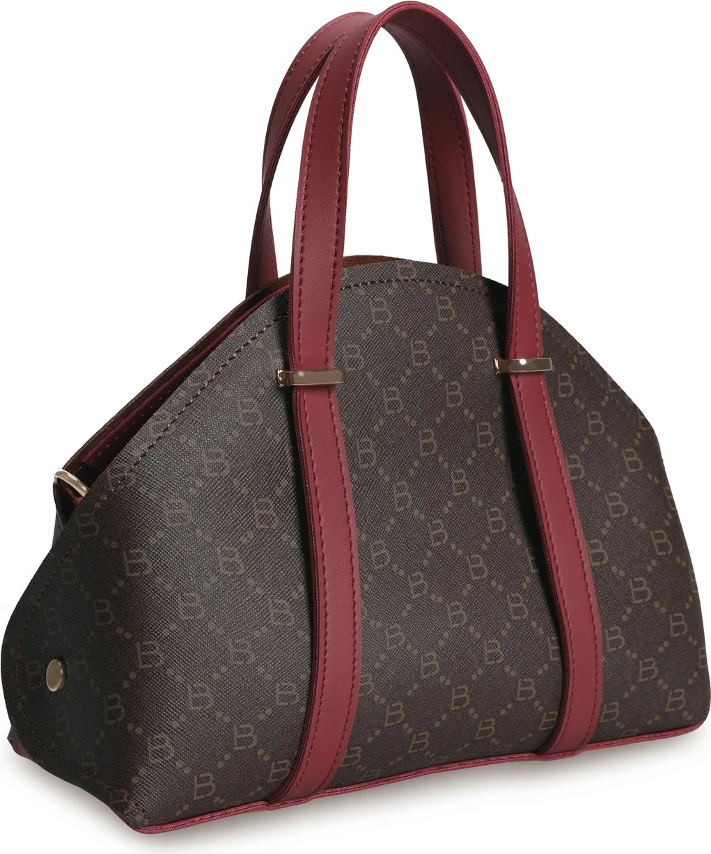 Çantë dore Lucky Bees, 1233, kafe dhe e kuqe e errët