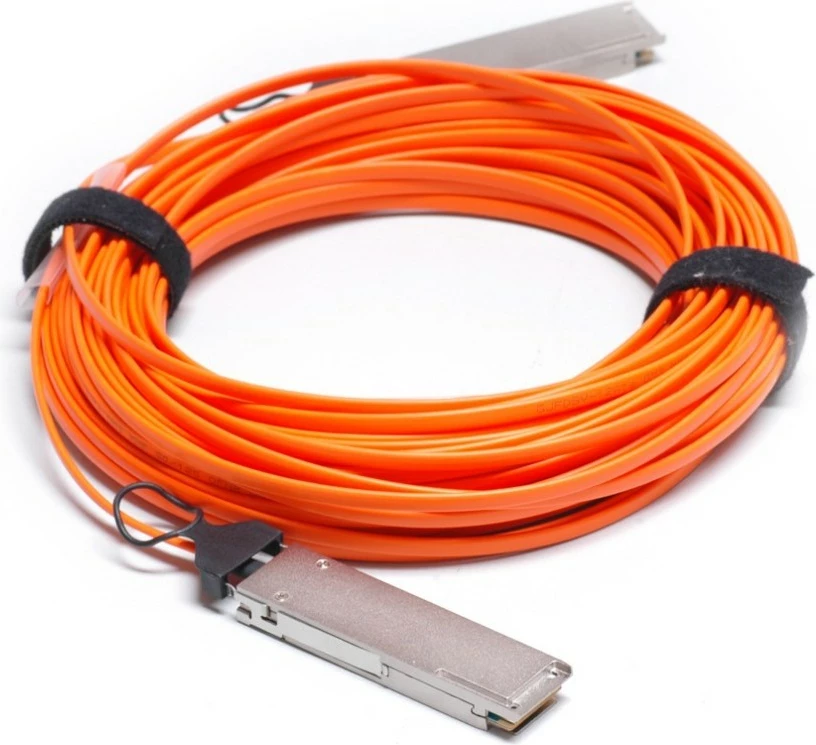 Kabllo optike aktive Cisco 100GBASE QSFP+, 5m, 100 Gbit/s, portokalli