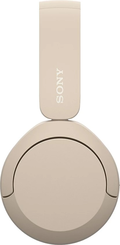Kufje wireless Sony WH-CH520, head-band, Bluetooth, krem