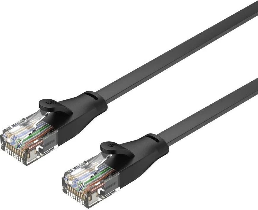 Kabllo rrjeti Unitek Cat 6 UTP RJ45, 3m, e zezë 