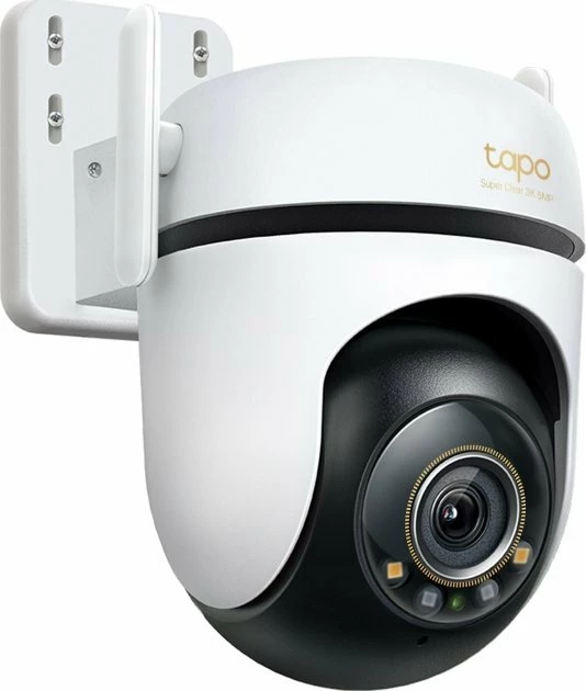 Kamerë sigurie IP TP-Link Tapo C530WS 5MP 3K, rrotulluese Outdoor, Wi‑Fi 6, IP66, e bardhë