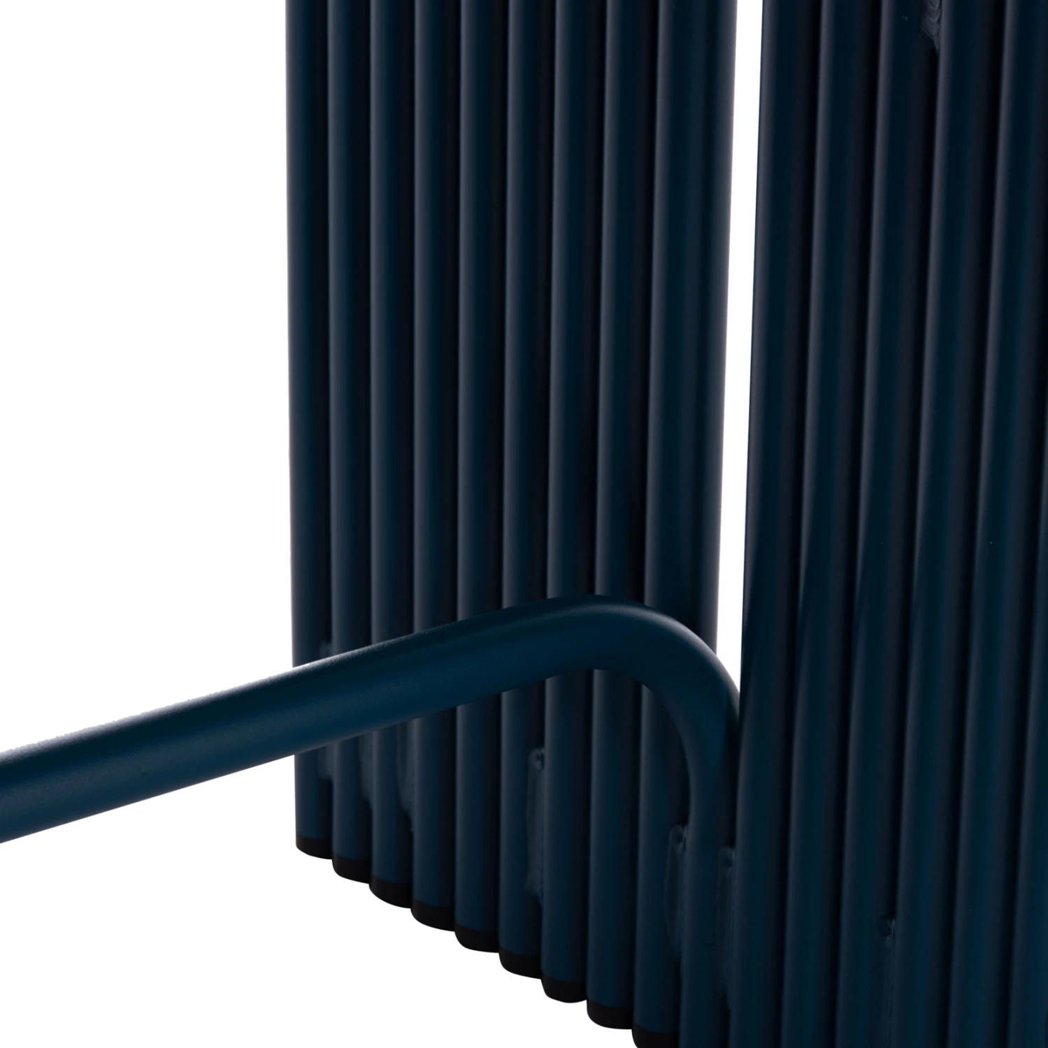 Karrige e ulët INTREPID, alumin, ngjyrë kaltër, 40x38x55Hcm