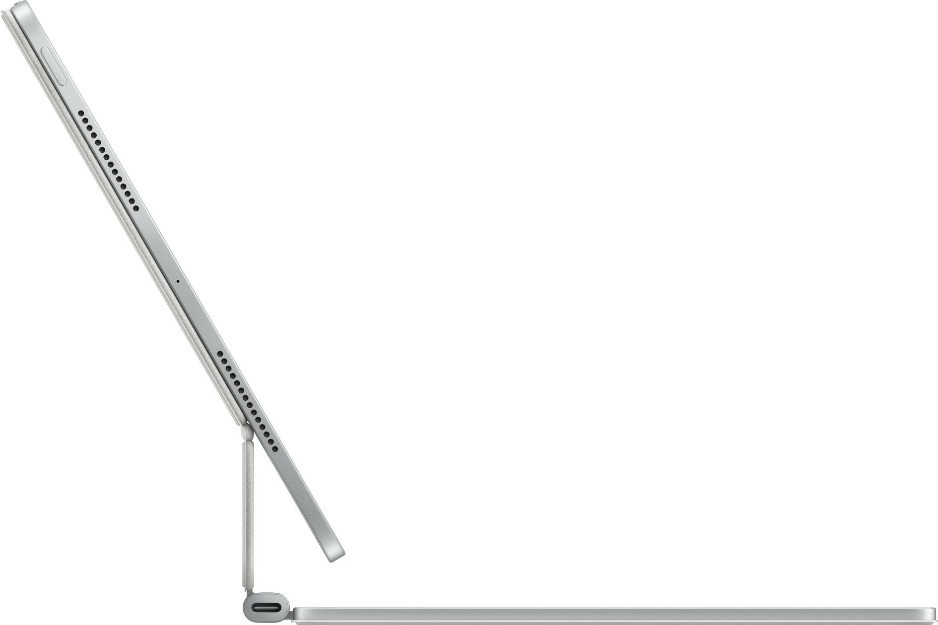 Tastierë Apple Magic për iPad Pro 11 (M4) e bardhë