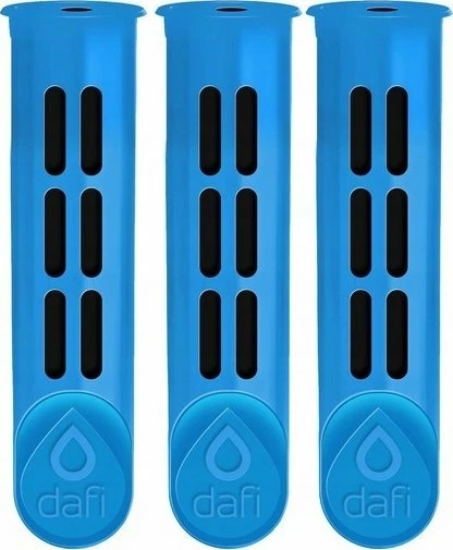 Filtër insert për shishe Dafi Soft/Solid 150 L, 3 copë, blu