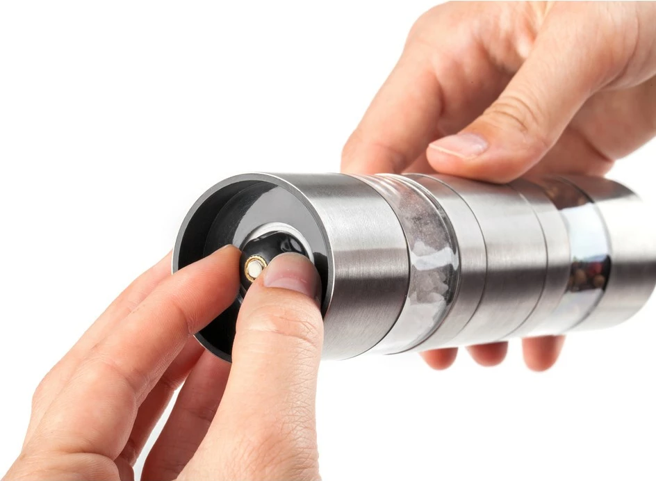 Bluajse manuale erëzash Lamart LT7013, inox, transparent