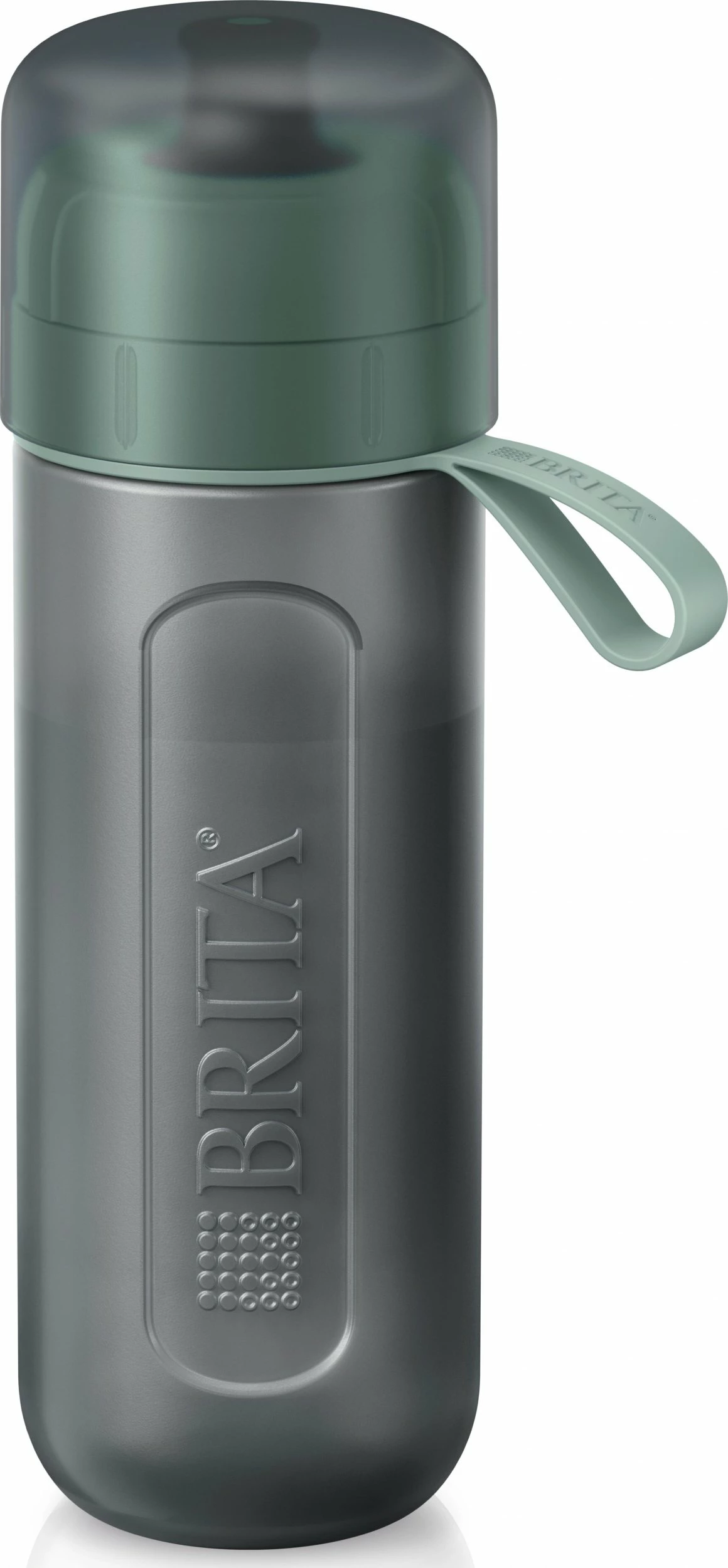 Shishe filtruese uji Brita Active 600 ml, set me 2 filtra MicroDisc, jeshile pastel