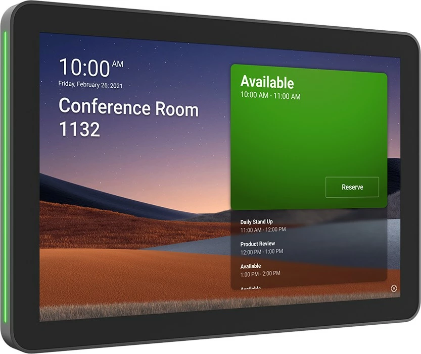 Panel për planifikim Logitech Tap Scheduler, 10.1", i bardhë
