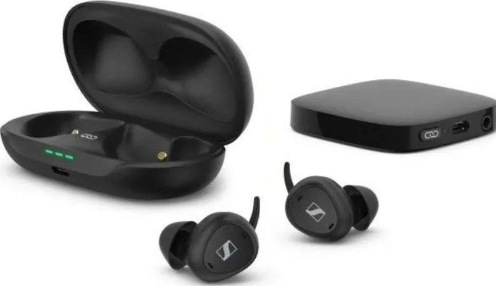 Kufje pa tela Sennheiser TV Clear Set, In-ear, Bluetooth 5.0, E zeza, 2 copë