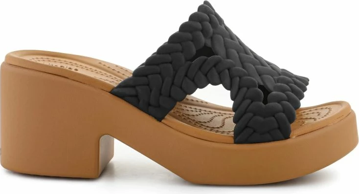 Sandale me takë për femra Crocs, të zeza