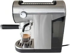 Aparat espresso Unold Piccopresso, 0.9 L, 1360 W, Ngjyrë e zezë, Çelik inox
