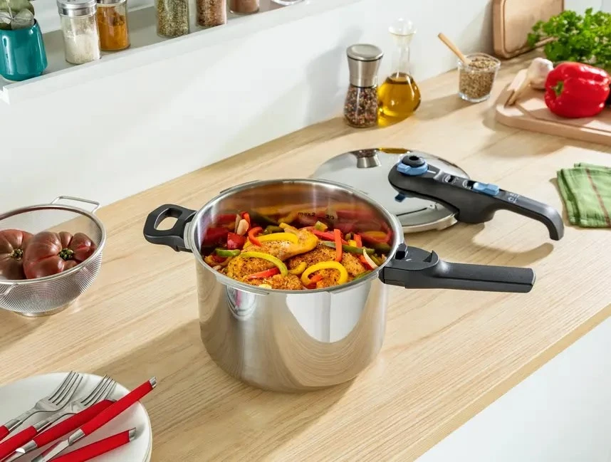 Tenxhere presioni Tefal SECURE TRENDY 6L, Blu