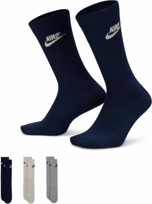 Çorape Nike, për meshkuj dhe femra, të zeza dhe gri