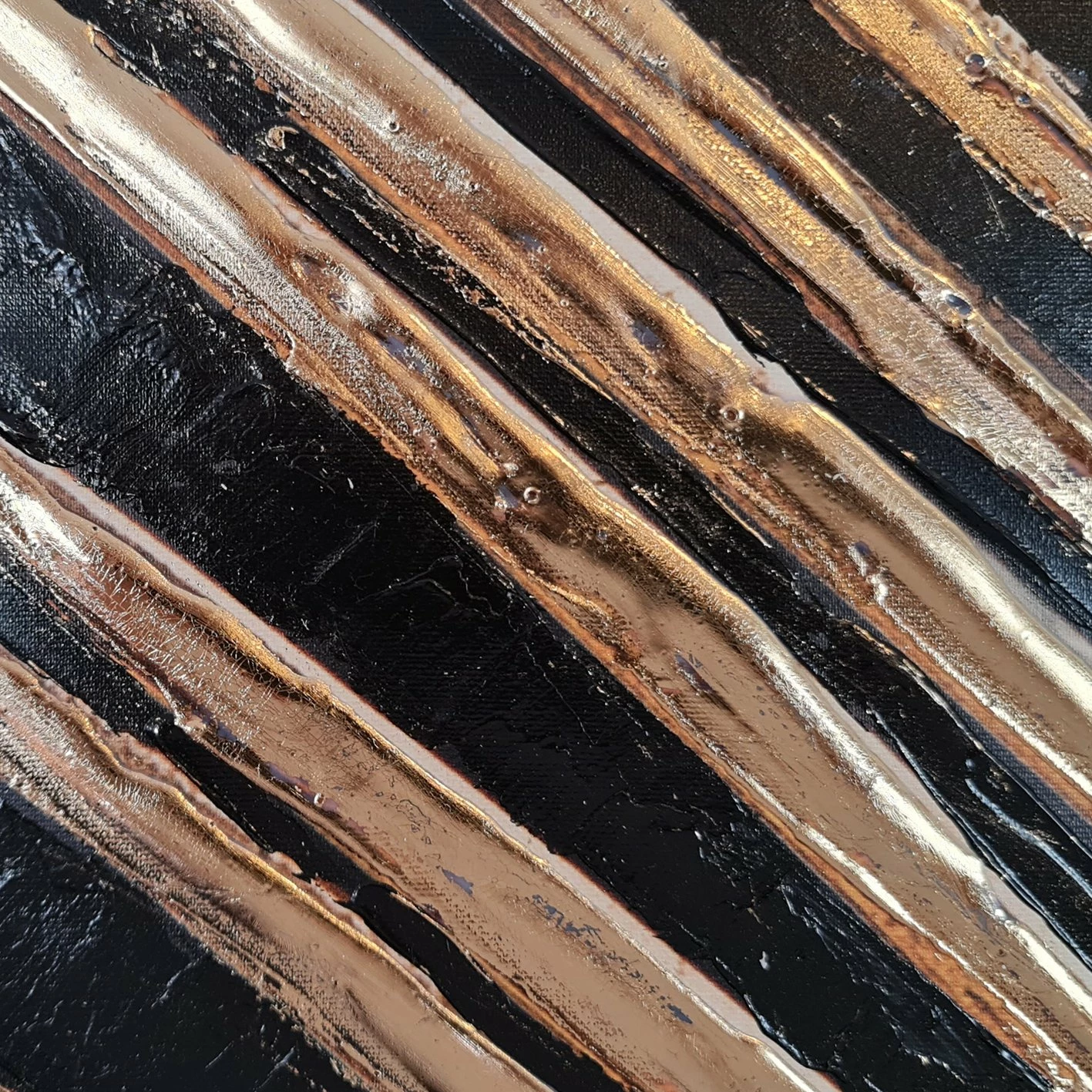 Pikturë dekorative me vaj Wallity, shumëngjyrëshe, OPG44424547 - 100x100cm