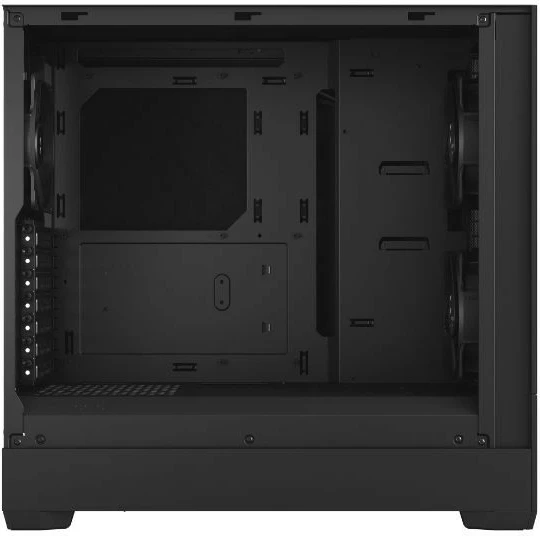 Kasë Fractal Design Pop Silent Black TG Clear Tint, Midi Tower, ATX, xham i temperuar, e zezë
