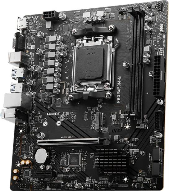 Pllakë amë MSI PRO B650M-B, Socket AM5, micro ATX