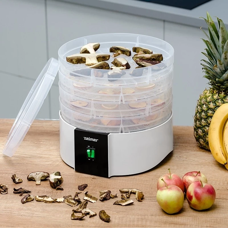 Pajisje për tharjen e ushqimit Zelmer ZFD1010, e bardhë