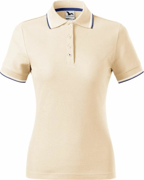 Maicë polo për femra Malfini, ngjyrë krem