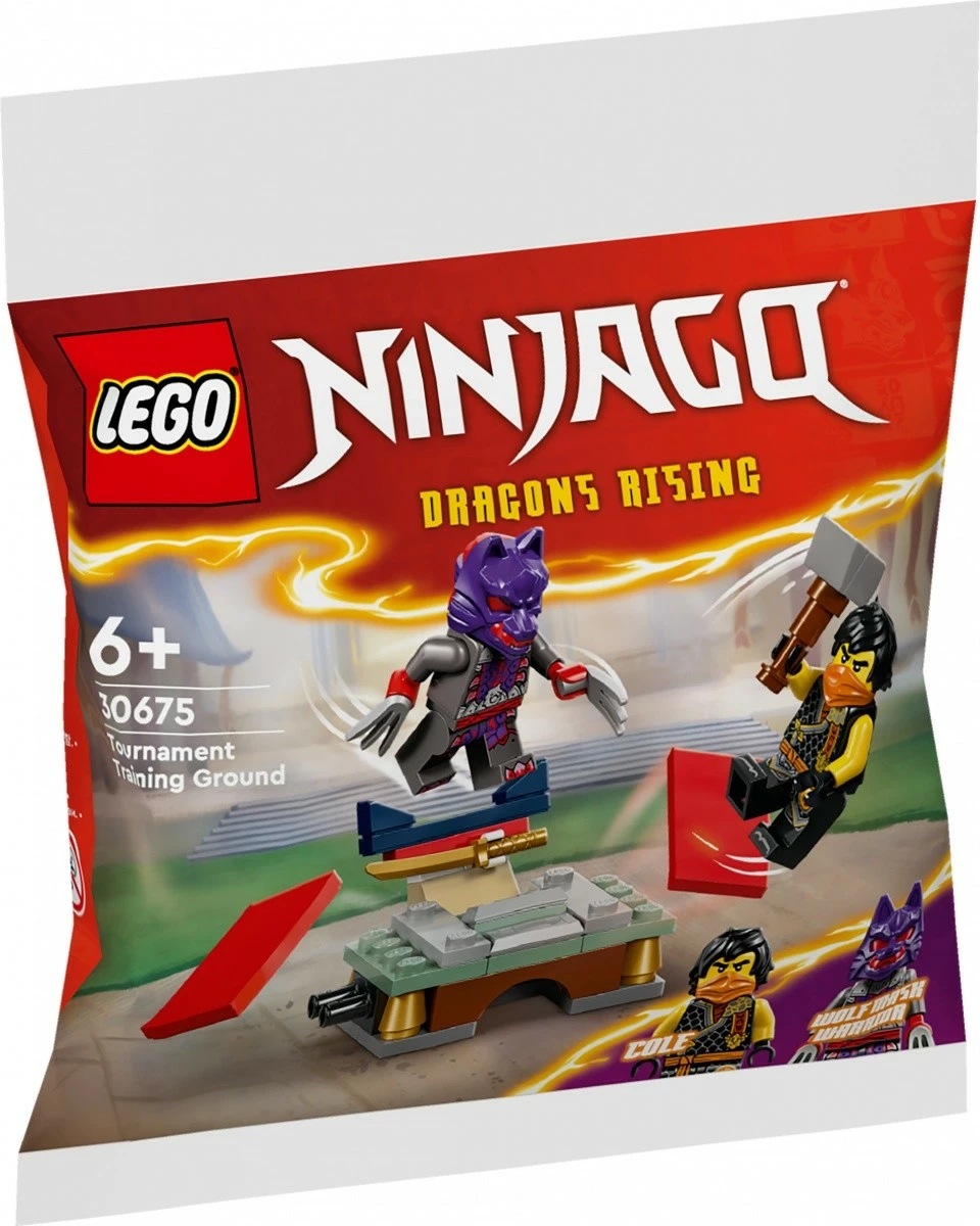 Set LEGO Ninjago 30675 Tournament Training Ground, 49 pjesë, për fëmijë