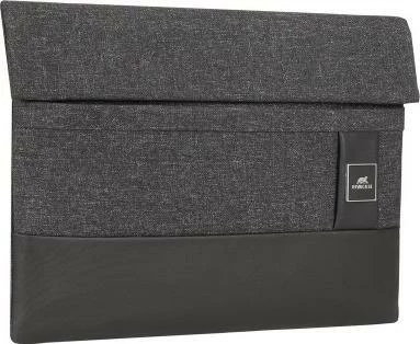 Mbështjellës për laptop RivaCase Lantau 13" për MacBook Pro/Air, zi