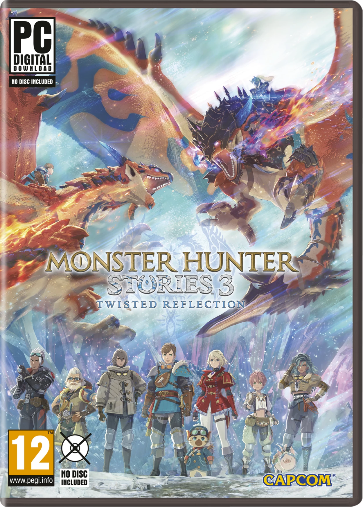 Lojë PC Capcom Monster Hunter Stories 3: Twisted Reflection, RPG, PEGI 12 (Digital download)