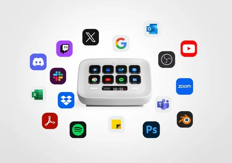 Stream Deck ELGATO Neo, 8 butona, USB-C, i bardhë